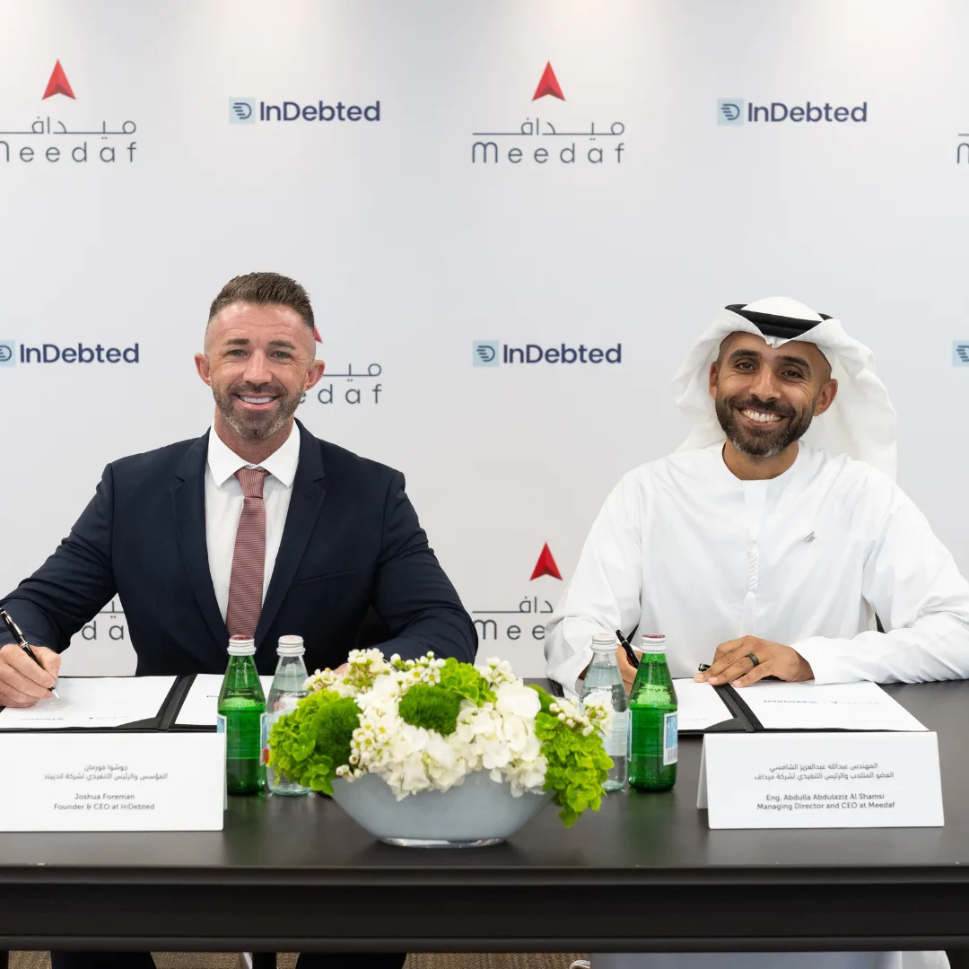 Meedaf and InDebted form strategic partnership