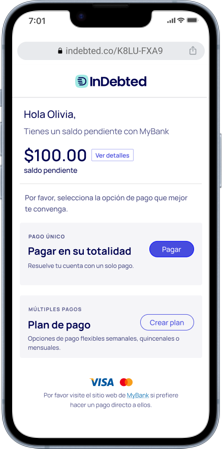 Collect's new end-to-end Spanish experience Collect's new end-to-end Spanish experience